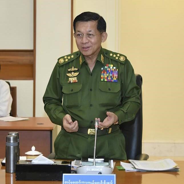 Myanmar's military chief says a major offensive by ethnic groups was funded by the drug trade